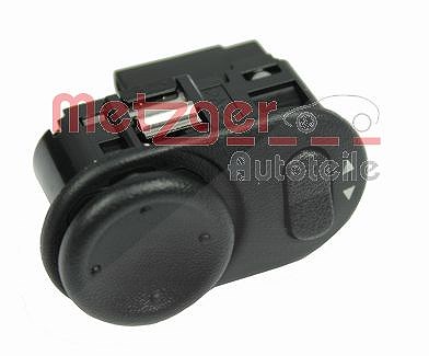 Metzger Autoteile Schalter, Spiegelverstellung [Hersteller-Nr. 0916233] für Opel