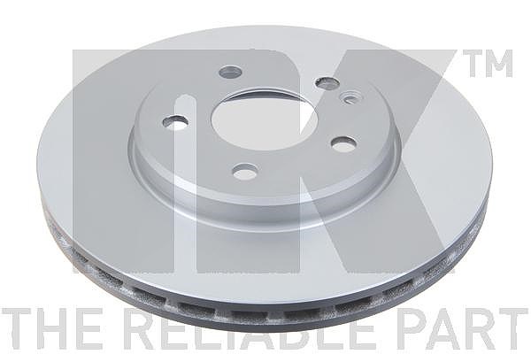 Nk 1x Bremsscheibe [Hersteller-Nr. 313373] für Mercedes-Benz