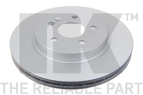 Nk 1x Bremsscheibe Vorderachse Belüftet [Hersteller-Nr. 313347] für Mercedes-Benz