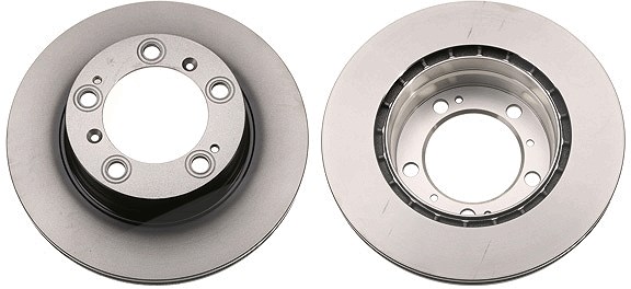 Trw Bremsscheibe Hinterachse Belüftet [Hersteller-Nr. DF6338] für Porsche