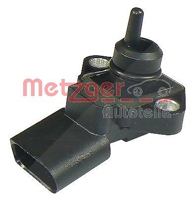 Metzger Autoteile Sensor, Ladedruck [Hersteller-Nr. 0906091] für Seat, VW, Skoda, Audi