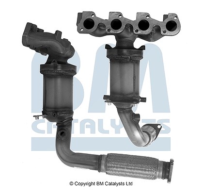 Bm Catalysts Katalysator mit Anbauteilen [Hersteller-Nr. BM91362H] für Ford