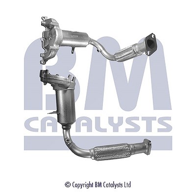 Bm Catalysts Katalysator mit Anbauteilen [Hersteller-Nr. BM91213H] für Ford