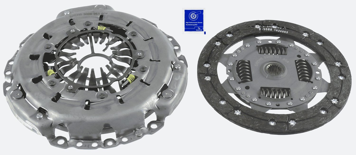 Sachs Kupplungssatz [Hersteller-Nr. 3000951904] für Ford, Mazda