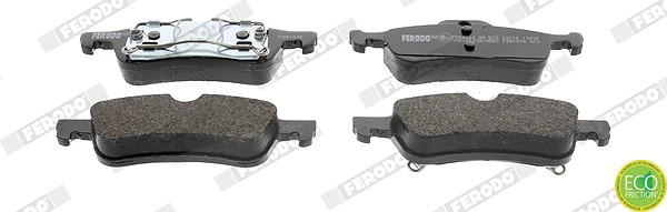 Ferodo Bremsbelagsatz, Scheibenbremse [Hersteller-Nr. FDB1676] für Mini