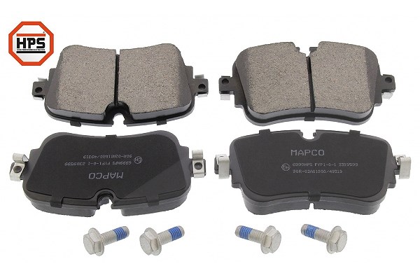 Mapco Bremsbeläge hinten (Satz) [Hersteller-Nr. 6999HPS] für Audi, VW