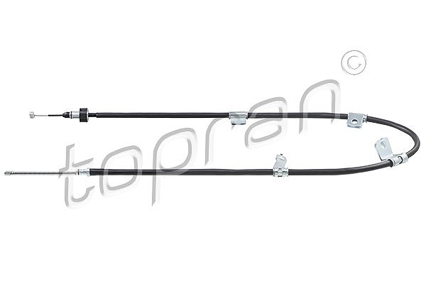 Topran Seilzug, Feststellbremse [Hersteller-Nr. 820756] für Hyundai