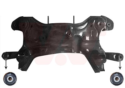 Van Wezel Hilfsrahmen/Aggregateträger [Hersteller-Nr. 8251690] für Hyundai