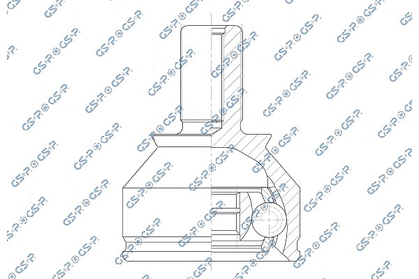 Gsp Gelenksatz, Antriebswelle [Hersteller-Nr. 802066] für Smart, Renault