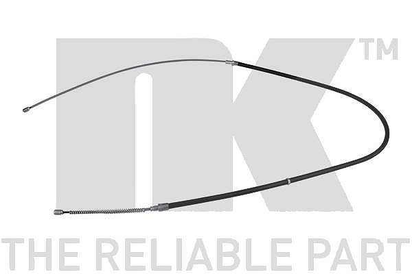 Nk Handbremsseil hinten 1620mm [Hersteller-Nr. 904313] für Skoda