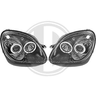 Diederichs Hauptscheinwerfersatz [Hersteller-Nr. 1635480] für Mercedes-Benz