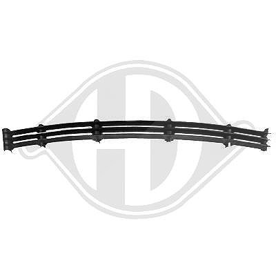 Diederichs Lüftungsgitter, Stoßfänger [Hersteller-Nr. 1242245] für BMW