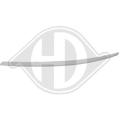 Diederichs Zier-/Schutzleiste, Kühlergitter [Hersteller-Nr. 1428001] für Ford