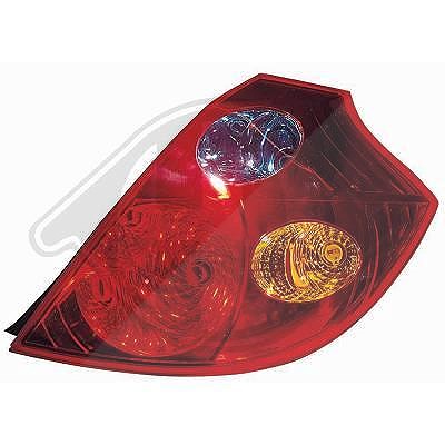 Diederichs Lichtscheibe, Heckleuchte [Hersteller-Nr. 6553090] für Kia