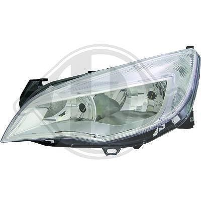 Diederichs Hauptscheinwerfer [Hersteller-Nr. 1807980] für Opel