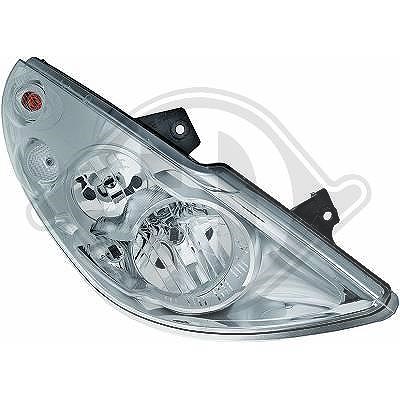 Diederichs Hauptscheinwerfer [Hersteller-Nr. 1887083] für Opel, Renault