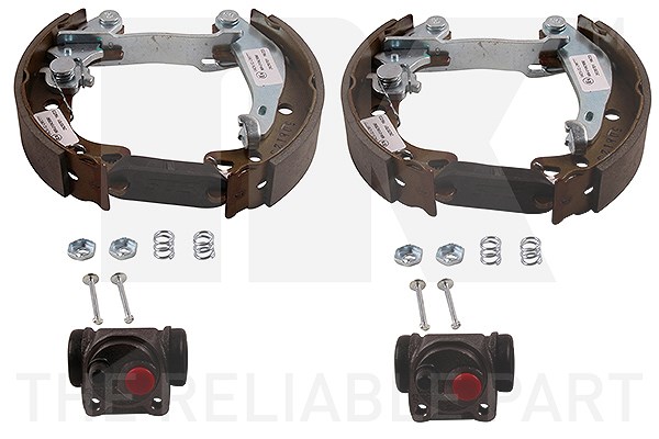 Nk Bremsbackensatz [Hersteller-Nr. 449948801] für Citroën, Peugeot
