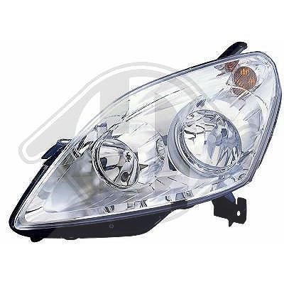 Diederichs Hauptscheinwerfer [Hersteller-Nr. 1891182] für Opel
