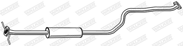 Walker Mittelschalldämpfer [Hersteller-Nr. 24132] für Suzuki