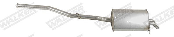 Walker Endschalldämpfer [Hersteller-Nr. 22903] für Mercedes-Benz