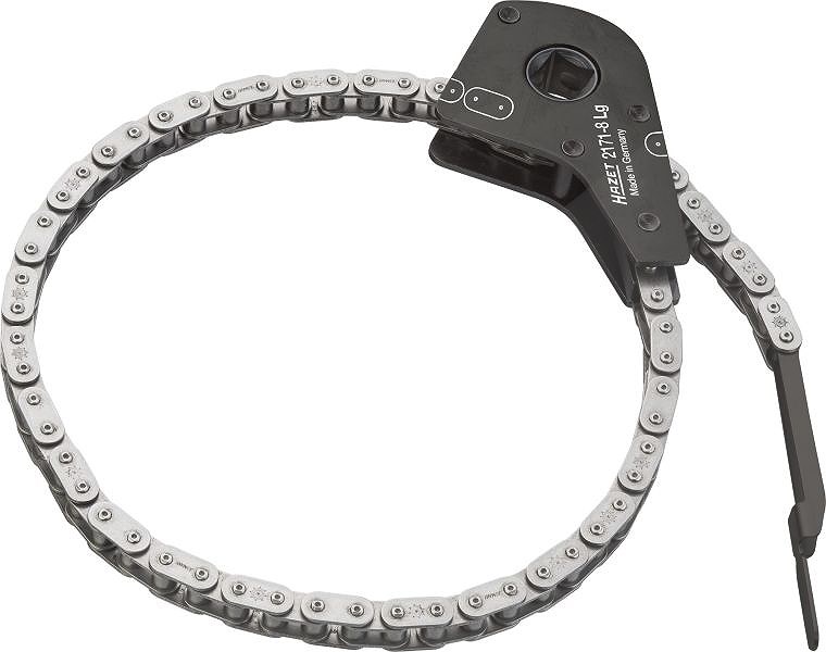 Hazet Ölfilter-Kette - Vierkant 12,5 mm (1/2 Zoll) - 50 - 150 [Hersteller-Nr. 2171-8LG]