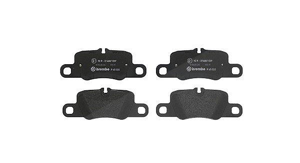 Magneti Marelli Bremsbelagsatz, Scheibenbremse [Hersteller-Nr. 363700465020] für Porsche