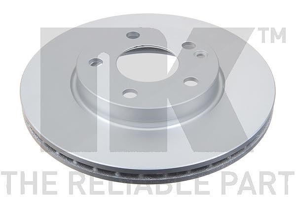 Nk 1x Bremsscheibe [Hersteller-Nr. 313372] für Mercedes-Benz