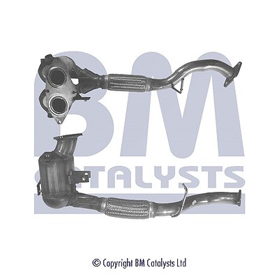Bm Catalysts Katalysator mit Anbauteilen [Hersteller-Nr. BM91059H] für Alfa Romeo