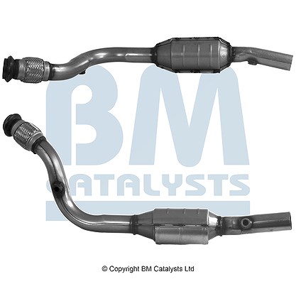 Bm Catalysts Katalysator mit Anbaueteilen [Hersteller-Nr. BM91374H] für Citroën, Peugeot, Fiat
