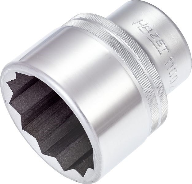Hazet Steckschlüsseleinsatz - 1 - Doppel-Sechskant Profil - 50 mm [Hersteller-Nr. 1100Z-50]
