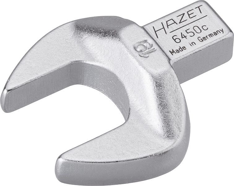 Hazet Einsteck-Maulschlüssel - Einsteck-Vierkant 9x12mm - 19mm [Hersteller-Nr. 6450C-19]