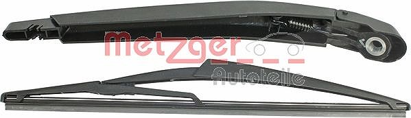 Metzger Autoteile Wischarm mit Kappe + Wischer hinten [Hersteller-Nr. 2190284] für Fiat