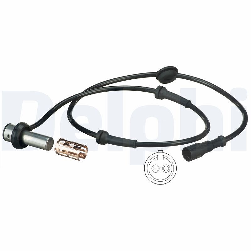 Delphi Sensor, Raddrehzahl [Hersteller-Nr. SS20370] für Land Rover