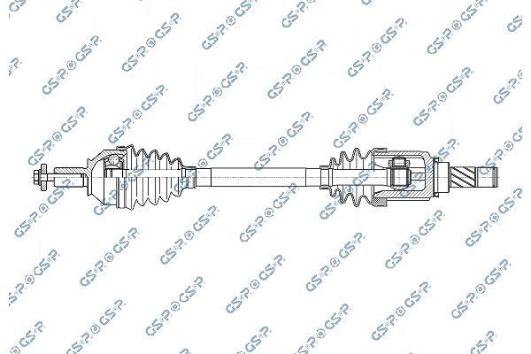 Gsp Antriebswelle [Hersteller-Nr. 202518] für Smart, Renault