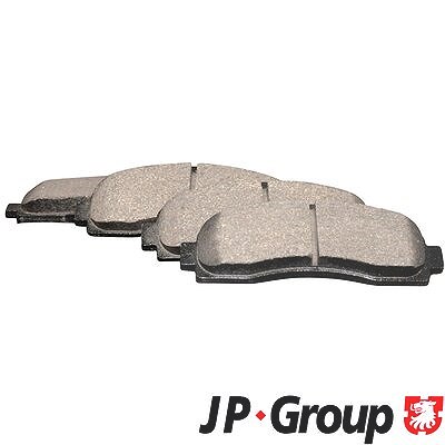 Jp Group Bremsbelagsatz, Scheibenbremse [Hersteller-Nr. 4063601110] für Nissan