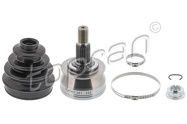 Topran Gelenksatz, Antriebswelle [Hersteller-Nr. 401686] für Mercedes-Benz