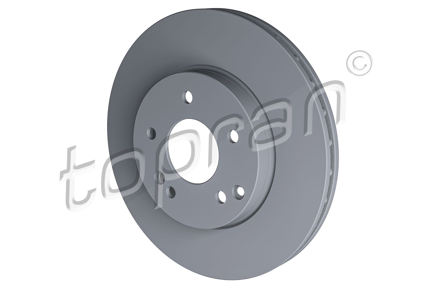 Topran Bremsscheibe Vorderachse Belüftet [Hersteller-Nr. 400854] für Mercedes-Benz