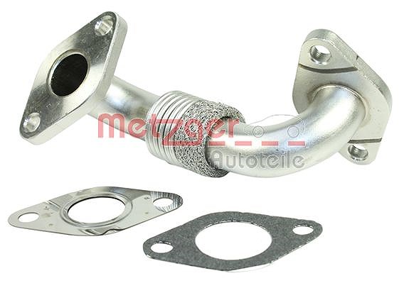 Metzger Autoteile Rohrleitung, AGR-Ventil [Hersteller-Nr. 0892650] für Seat, Skoda, VW, Audi
