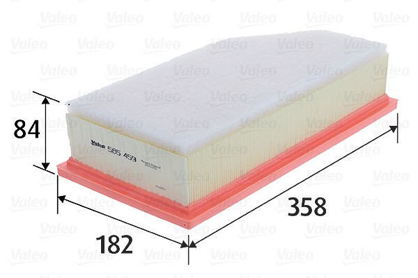 Valeo Luftfilter [Hersteller-Nr. 585459] für Citroën, Peugeot