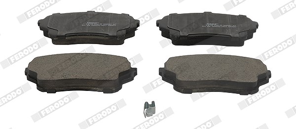 Ferodo Bremsbelagsatz, Scheibenbremse [Hersteller-Nr. FDB4077] für Suzuki
