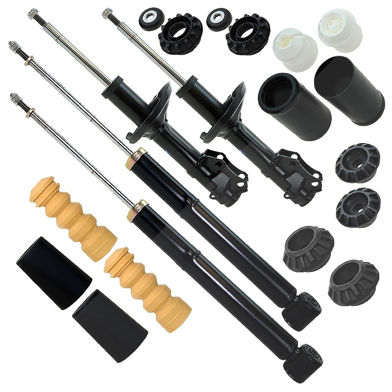 Bestprice 4x Gasdruck Stossdämpfer vorne + hinten [Hersteller-Nr. 10683196] für VW