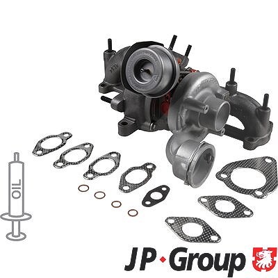 Jp Group Lader, Aufladung [Hersteller-Nr. 1117405200] für VW, Seat