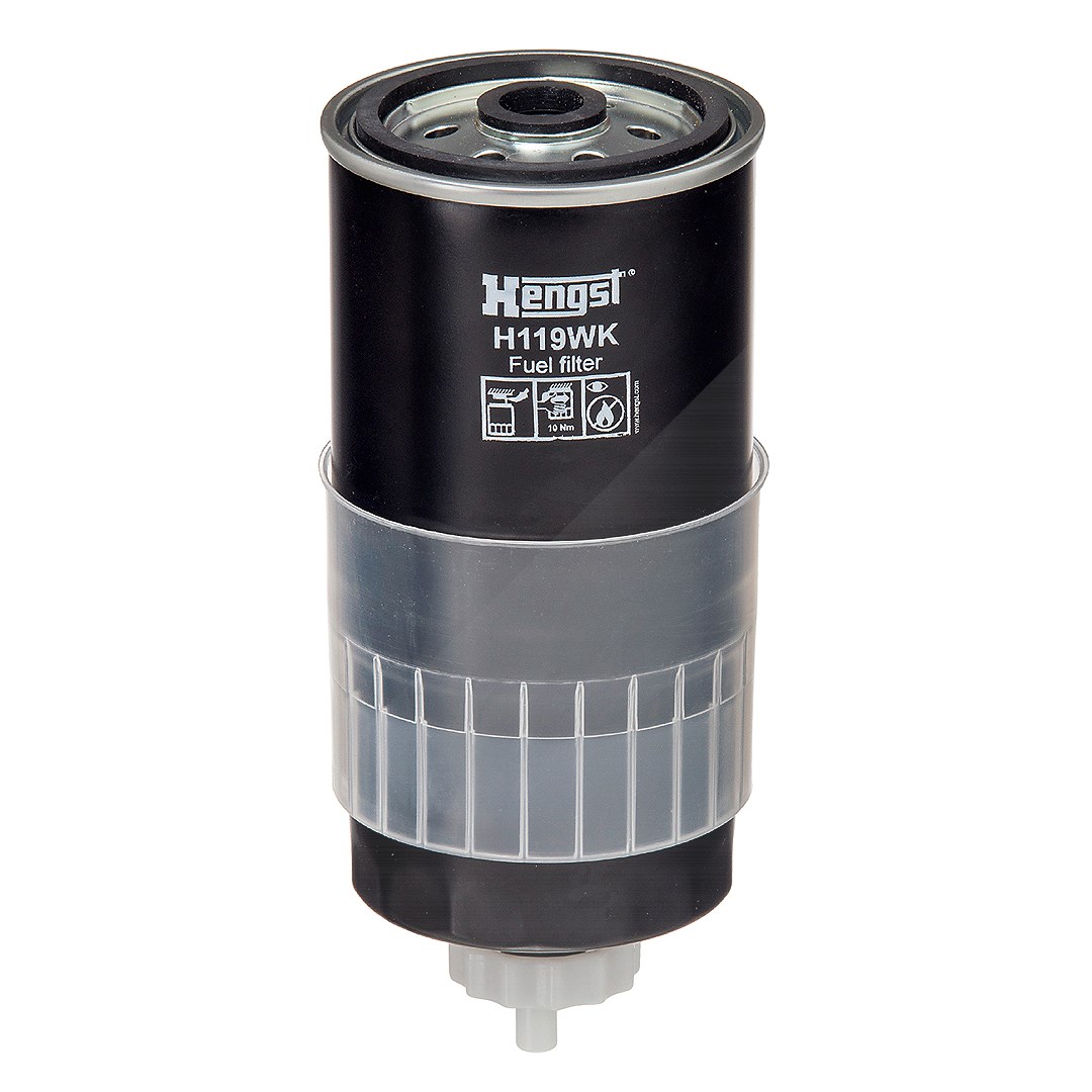Hengst Filter Kraftstofffilter [Hersteller-Nr. H119WK] für Volvo, VW, Audi