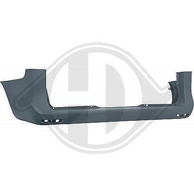 Diederichs Stoßfänger [Hersteller-Nr. 1668357] für Mercedes-Benz