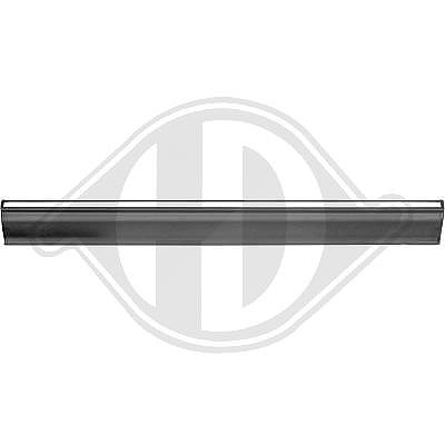Diederichs Zier-/Schutzleiste, Tür [Hersteller-Nr. 1611135] für Mercedes-Benz