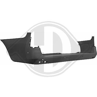Diederichs Stoßfänger [Hersteller-Nr. 1668058] für Mercedes-Benz