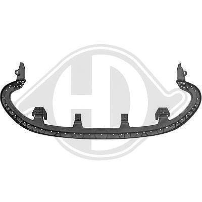 Diederichs Träger, Stoßfänger [Hersteller-Nr. 1815014] für Opel