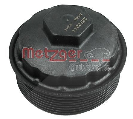 Metzger Autoteile Deckel, Ölfiltergehäuse [Hersteller-Nr. 2370011] für Seat, Audi, Skoda, VW