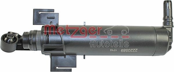 Metzger Autoteile Waschwasserdüse, Scheinwerferreinigung [Hersteller-Nr. 2220589] für Audi