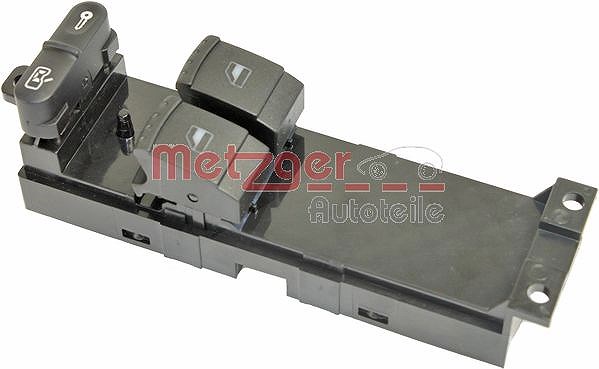 Metzger Autoteile Schalter, Fensterheber [Hersteller-Nr. 0916380] für Skoda
